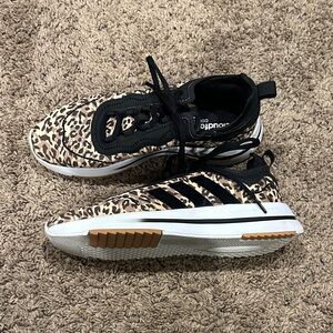 Adidas Women's Fukasa Leopard Print Running Shoes/Sneakers